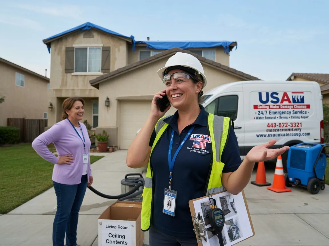 Ceiling Water Damage Restoration Saint Clair, MN FAQs